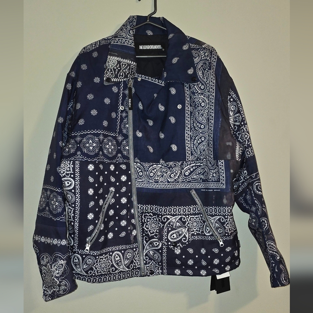 Neighborhood Paisley Print Jacket